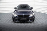 Maxton Design Front Splitter V.5 BMW 4 Coupe / Gran Coupe / Cabrio M-Pack F32 / F36 / F33 by Maxton Design BM-4-F36-GC-MPACK-FD1G