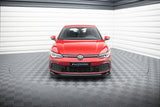 Maxton Design Front Splitter V.6 VW Golf GTI / Gte / R-Line Mk8 by Maxton Design VW-GO-8-GTI-FD6G+FD6RG