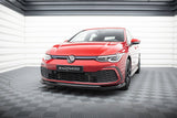 Maxton Design Front Splitter V.6 VW Golf GTI / Gte / R-Line Mk8 by Maxton Design VW-GO-8-GTI-FD6G+FD6RG