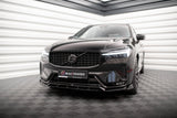 Maxton Design Front Splitter Volvo Xc60 R-Design Mk2 Facelift by Maxton Design VO-XC60-2F-RDESIGN-FD1G+FD1RG