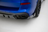 Maxton Design Carbon Fiber Rear Diffuser BMW X5 M-Pack G05 Facelift by Maxton Design CF-BM-X5-05F-MPACK-RS1-245-P