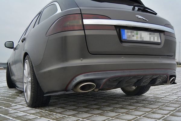 Maxton Design Rear Side Splitters Jaguar XF (X250) Mk1 Sportbrake S ...