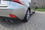 Maxton Design Rear Side Splitters Lexus Is Mk3 Facelift T by Maxton Design LE-IS-3F-T-RSD1G