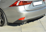 REAR SIDE SPLITTERS Lexus IS Mk3 T by LEXUS LE-IS-3-T-RSD1G