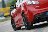 RACING REAR SIDE SPLITTERS MAZDA 3 MK2 MPS by MAZDA MA-3-2-MPS-CNC-RSD1A