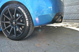 Maxton Design Rear Side Splitters Subaru Impreza WRX STI 2009-2011 by Maxton Design SU-IM-3-WRX-STI-RSD1G