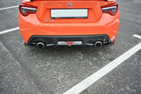 REAR SIDE SPLITTERS V.1 TOYOTA GT86 FACELIFT by TOYOTA TO-GT86-1F-RSD1G