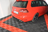 Maxton Design Rear Side Splitters V.1 VW Golf 7 Sportwagen Facelift by Maxton Design VW-GO-7F-R-VA-RSD1G