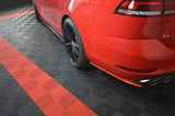 Maxton Design Rear Side Splitters V.2 VW Golf 7 R Variant Facelift by Maxton Design VW-GO-7F-R-VA-RSD2G
