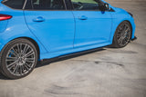 RACING DURABILITY SIDE SKIRTS DIFFUSERS + FLAPS FORD FOCUS RS MK3 by FORD
