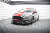 RACING FRONT SPLITTER V.2 FORD FOCUS ST MK3 FL by FORD FO-FO-3F-ST-CNC-FD2A