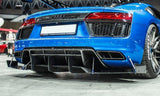 Maxton Design Rear Diffuser Audi R8 Mk.2 by Maxton Design AU-R8-2-CNC-RS1A