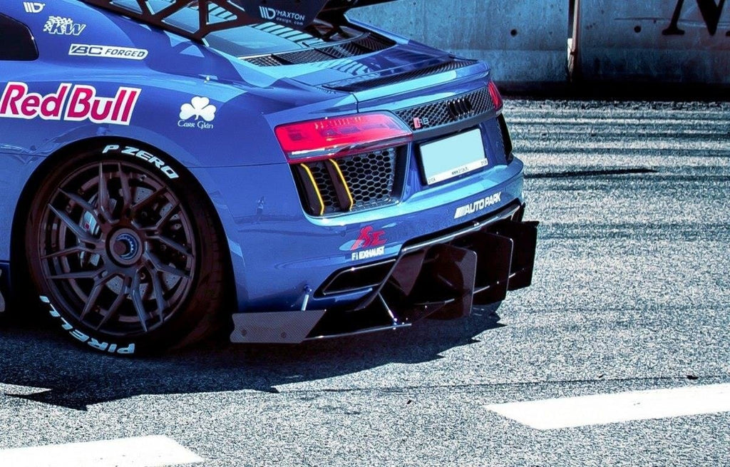 Maxton Design Rear Diffuser - Audi R8 Mk.2 | AU-R8-2-CNC-RS1A – UroTuning