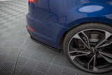 Maxton Design Rear Side Splitters Audi A4 S-Line (Us My2019) by Maxton Design AU-A4-B9-COMP-RSD1G