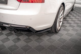 Maxton Design Rear Side Splitters Audi A5 Coupe 8T Facelift (Set Valance) by Maxton Design AU-A5-1F-RSD3G