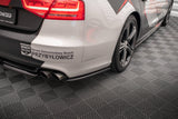Maxton Design Rear Side Splitters Audi S8 D4 by Maxton Design AU-A8-D4-SLINE-RSD1G