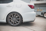 REAR SIDE SPLITTERS LEXUS IS F MK2 by LEXUS LE-ISF-2-RSD1G