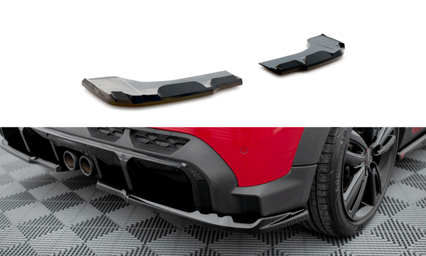 Mini One Rear Splitter Maxton Design Rear Side Splitters - MINI Cooper S John Cooper Works (5 ...