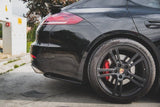 Maxton Design Gloss Black Maxton Designs Rear Side Splitters - Porsche Panamera Turbo 970 Facelift PO-PA-970-T-RSD1G