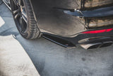 Maxton Design Gloss Black Maxton Designs Rear Side Splitters - Porsche Panamera Turbo 970 Facelift PO-PA-970-T-RSD1G