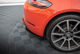 Maxton Design Rear Side Splitters Porsche 718 Cayman 982C by Maxton Design PO-CA-718-RSD1G