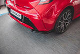 REAR SIDE SPLITTERS TOYOTA COROLLA XII HATCHBACK by TOYOTA TO-CO-12-HB-RSD1G
