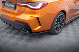 Maxton Design Rear Side Splitters V.1 BMW M440I G22 by Maxton Design BM-4-G22-MPACK-RSD3G