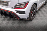 Rear Side Splitters V.1 + Flaps Hyundai Kona N Mk2 by HYUNDAI HY-KO-1-N-RSD1G+RSF1B