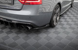 Maxton Design Rear Side Splitters V.2 Audi S5 Coupe 8T Facelift (Set Valance) by Maxton Design AU-S5-1F-RSD2G
