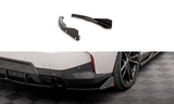 Maxton Design Rear Side Splitters V.2 + Flaps BMW 2 Coupe M-Pack G42 by Maxton Design BM-2-42-MPACK-RSD2G+RSF1B