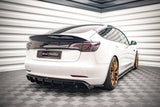 REAR SIDE SPLITTERS V.2 TESLA MODEL 3 (set for Maxton valance V.2) by TESLA TE-MODEL3-1-RSD2G