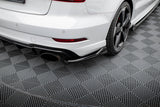 Maxton Design Rear Side Splitters V.3 Audi RS3 Sedan 8V Facelift by Maxton Design AU-RS3-8VF-S-RSD3G