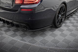 Maxton Design Rear Side Splitters V.3 BMW 5 M-Pack F10 / F11 (Set Valance) by Maxton Design BM-5-10-MPACK-RSD3G