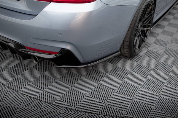 Maxton Design Rear Side Splitters V.4 BMW 4-Series Coupe M-Pack F32 ...