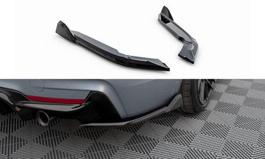 Maxton Design Rear Side Splitters V.5 BMW 4 Coupe M-Pack F32 (Set Valance) by Maxton Design BM-4-F32-MPACK-RSD5G