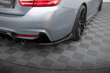 Maxton Design Rear Side Splitters V.5 BMW 4 Coupe M-Pack F32 (Set Valance) by Maxton Design BM-4-F32-MPACK-RSD5G