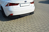Rear Splitter Lexus IS Mk3 H (with vertical bars) by LEXUS LE-IS-3-H-RD1+RD2G
