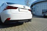 Rear Splitter Lexus IS Mk3 H (with vertical bars) by LEXUS LE-IS-3-H-RD1+RD2G