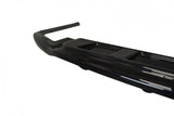 Rear Splitter Lexus IS Mk3 H (with vertical bars) by LEXUS LE-IS-3-H-RD1+RD2G