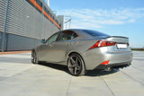 Rear Splitter Lexus IS Mk3 T (with vertical bars) by LEXUS LE-IS-3-T-RD1+RD2G