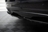Maxton Design Central Rear Splitter BMW X4 M-Package (With A Vertical Bar) by Maxton Design BM-X4-26-MPACK-RD1+RD2G