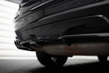 Maxton Design Central Rear Splitter BMW X4 M-Package (With A Vertical Bar) by Maxton Design BM-X4-26-MPACK-RD1+RD2G