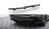 Maxton Design Central Rear Splitter BMW X4 M-Package (With A Vertical Bar) by Maxton Design BM-X4-26-MPACK-RD1+RD2G