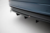 Rear Splitter (with vertical bars) Audi Q8 Mk1 by Maxton Design AU-Q8-1-RD1G+RD2G