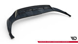Rear Splitter (with vertical bars) Audi Q8 Mk1 by Maxton Design AU-Q8-1-RD1G+RD2G