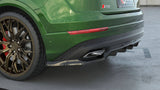 Rear Splitter (with vertical bars) Audi Q8 Mk1 Facelift by Maxton Design AU-Q8-1F-RD1G+RD2G