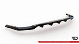 Rear Splitter (with vertical bars) Audi Q8 Mk1 Facelift by Maxton Design AU-Q8-1F-RD1G+RD2G