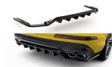 Maxton Design Rear Splitter (With Vertical Bars) Audi Sq7 Mk2 (4M) Facelift by Maxton Design AU-SQ7-2F-RD1G+RD2G