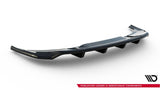 Rear Splitter (with vertical bars) Audi e-Tron S-Line by Maxton Design AU-ETRON-1-SLINE-RD1G+RD2G