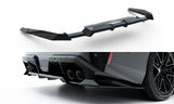 Maxton Design Rear Splitter w/ Vertical Bars (Gloss Black) - BMW / G90 / G99 / M5 / M5 Touring by Maxton Design BM-M5-G90-RD1G+RD2G